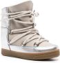 ISABEL MARANT Nowles-gf leather ankle boots Silver - Thumbnail 2
