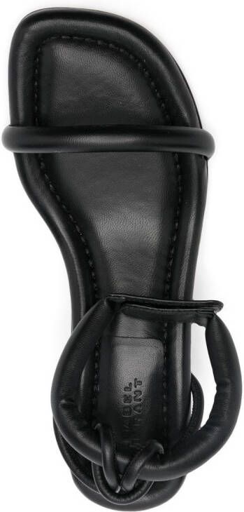 ISABEL MARANT open toe heeled sandals Black