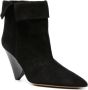 ISABEL MARANT pointed suede ankle boots Black - Thumbnail 2