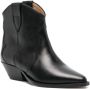 ISABEL MARANT pointed-toe leather ankle boots Black - Thumbnail 2