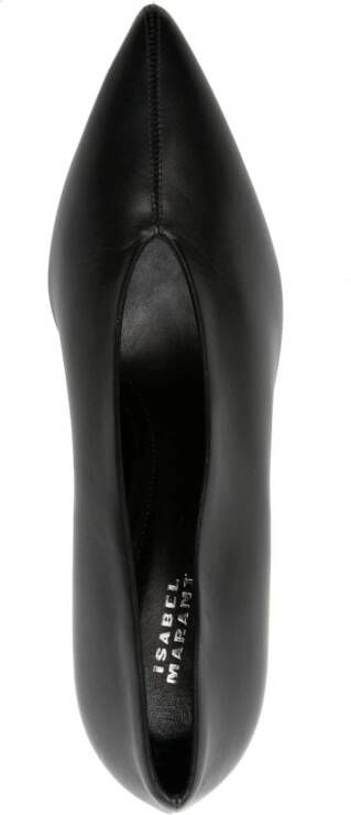 ISABEL MARANT pointed-toe leather pumps Black