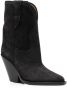 ISABEL MARANT pointed-toe suede boots Black - Thumbnail 2