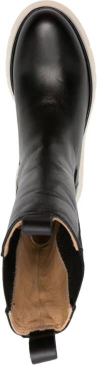 ISABEL MARANT pull-on leather boots Black