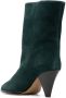 ISABEL MARANT Rouxa 75mm suede ankle boots Green - Thumbnail 3
