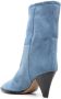 ISABEL MARANT Rouxa 80mm suede ankle boots Blue - Thumbnail 3