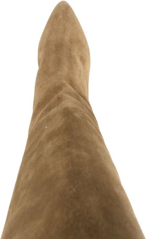 ISABEL MARANT Skarlet knee-length suede boots Neutrals