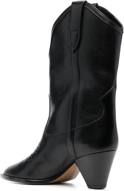 ISABEL MARANT slip-on Western-style boots Black