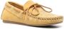 ISABEL MARANT stud-detailled round-toe loafers Yellow - Thumbnail 2