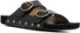 ISABEL MARANT stud-embellished buckled sandals Black - Thumbnail 2
