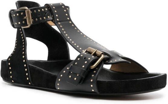 ISABEL MARANT studded gladiator-sandals Black
