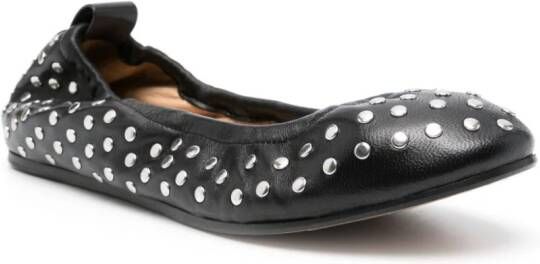 ISABEL MARANT Belna studded ballerina shoes Black