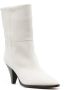 ISABEL MARANT suede 80mm ankle boots White - Thumbnail 2