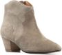 ISABEL MARANT Dicker suede ankle boots Neutrals - Thumbnail 2