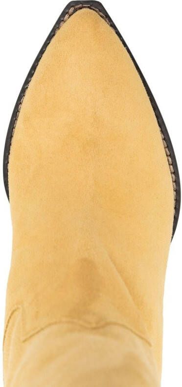 ISABEL MARANT Western 50mm boots Yellow