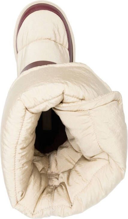 ISABEL MARANT Zenora padded ankle boots Neutrals