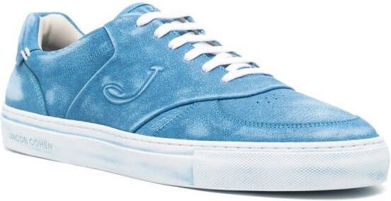 Jacob Cohën logo low-top sneakers Blue