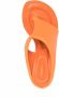 Jacquemus asymmetric-design open-toe mules Orange - Thumbnail 4
