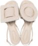 Jacquemus Cuscinu slingback sandals Neutrals - Thumbnail 4