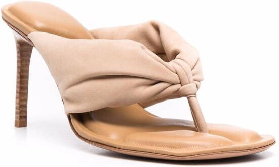 Jacquemus Les Sandales Nocio sandals Neutrals