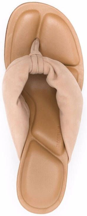 Jacquemus Les Sandales Nocio sandals Neutrals