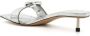 Jacquemus Les sandales Regalo basses 30mm sandals Silver - Thumbnail 3