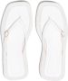Jacquemus Les Tatanes Lin flatform sandals White - Thumbnail 4