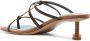 Jacquemus Pralu 45mm leather sandals Brown - Thumbnail 3