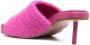 Jacquemus textured-finish open-toe mules Pink - Thumbnail 3