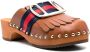 Jejia tassel-detail mules Brown - Thumbnail 2