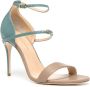 Jennifer Chamandi Ankle Strap High Sandal Blue - Thumbnail 2