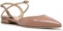 Jennifer Chamandi heeled leather ballerina shoes Pink - Thumbnail 2