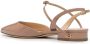 Jennifer Chamandi heeled leather ballerina shoes Pink - Thumbnail 3