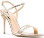 Jennifer Chamandi Tommaso 105mm heeled sandals Gold - Thumbnail 2