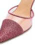 Jennifer Chamandi Vittorio 105mm glitter-embellished pumps Pink - Thumbnail 2