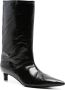 Jil Sander 30mm leather ankle boots Black - Thumbnail 2