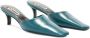 Jil Sander 35mm kitten-heel mule Blue - Thumbnail 2