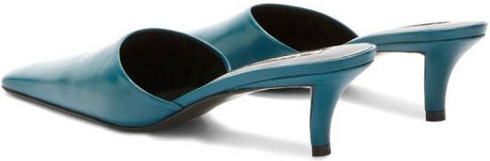 Jil Sander 35mm kitten-heel mule Blue