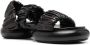 Jil Sander 45mm ruched-strap chunky sandals Black - Thumbnail 2