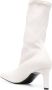 Jil Sander 65mm leather ankle boots White - Thumbnail 3