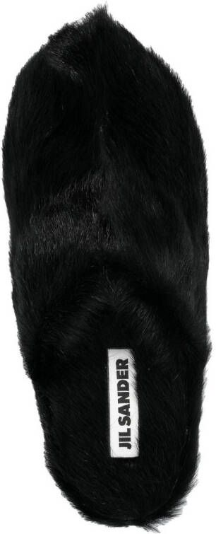 Jil Sander 70mm chunky slip-on mules Black