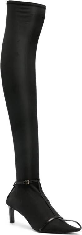 Jil Sander 75mm sock-style boots Black