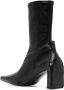 Jil Sander 90mm pointed-toe leather boots Black - Thumbnail 3