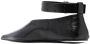 Jil Sander ankle-detail ballerina shoes Black - Thumbnail 3