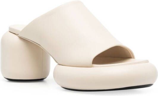 Jil Sander block-heel 45mm sandals Neutrals