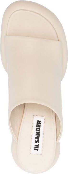 Jil Sander block-heel 45mm sandals Neutrals