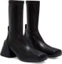 Jil Sander block-heel leather boots Black - Thumbnail 2