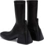 Jil Sander block-heel leather boots Black - Thumbnail 3