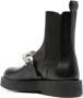Jil Sander chain-link ankle leather boots Black - Thumbnail 3