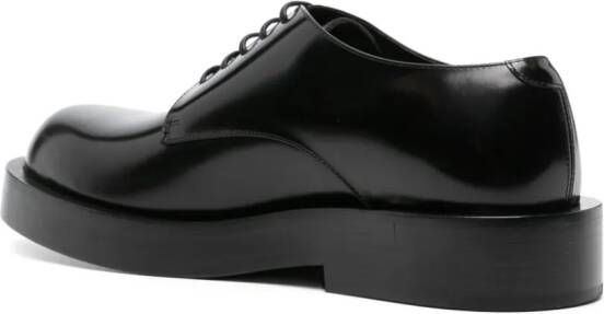 Jil Sander chunky leather Derby shoes Black