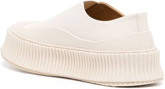 Jil Sander chunky slip-on sneakers White